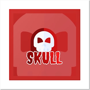 Skull Posters and Art